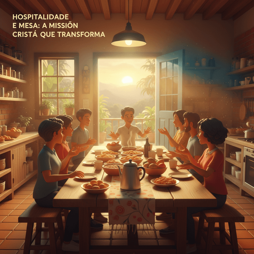 Hospitalidade e Mesa: A Missão Cristã que Transforma